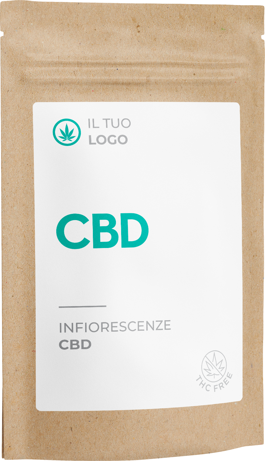 Doypack personalizzato con etichette
