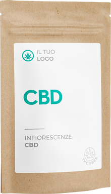 Doypack personalizzato con etichette