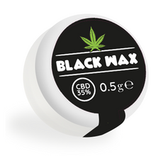 barattolino black wax da 1 grammo