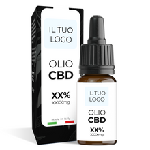 Olio CBD 10 ml personalizzato