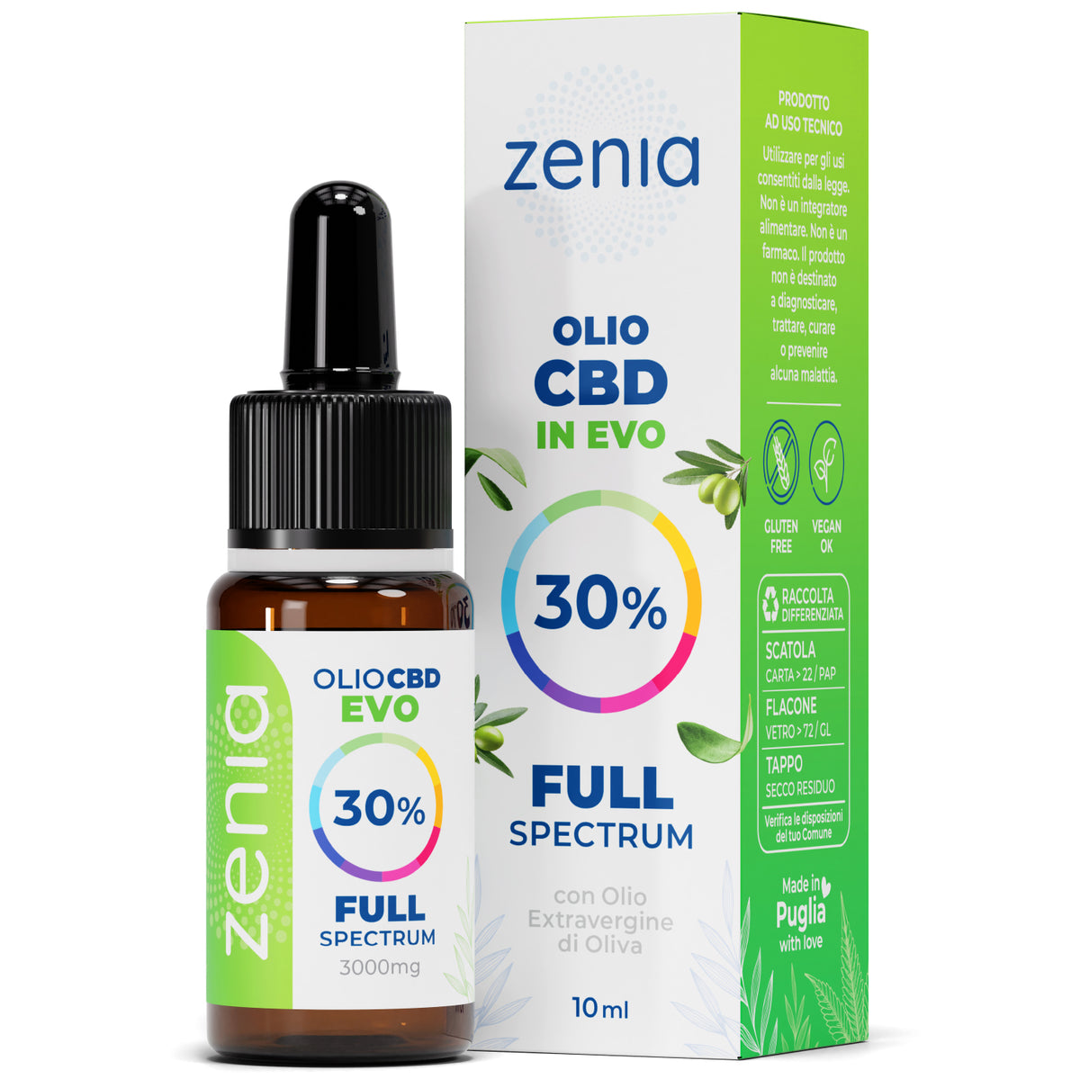 Zenia Olio CBD full-spectrum 30%