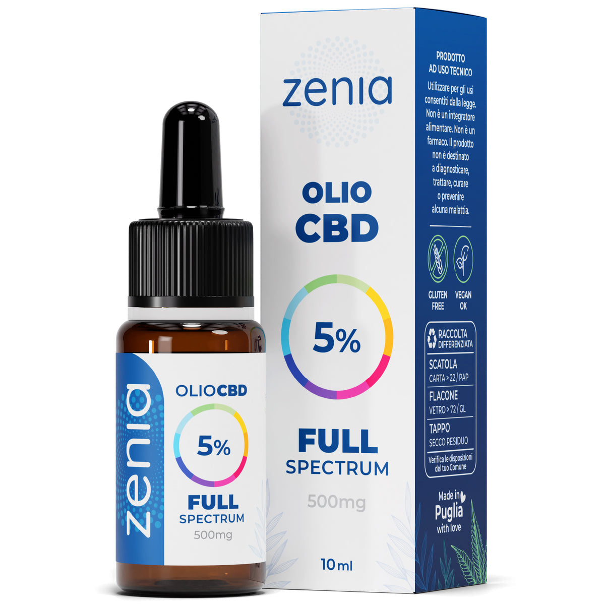 Zenia Olio CBD full-spectrum 5%