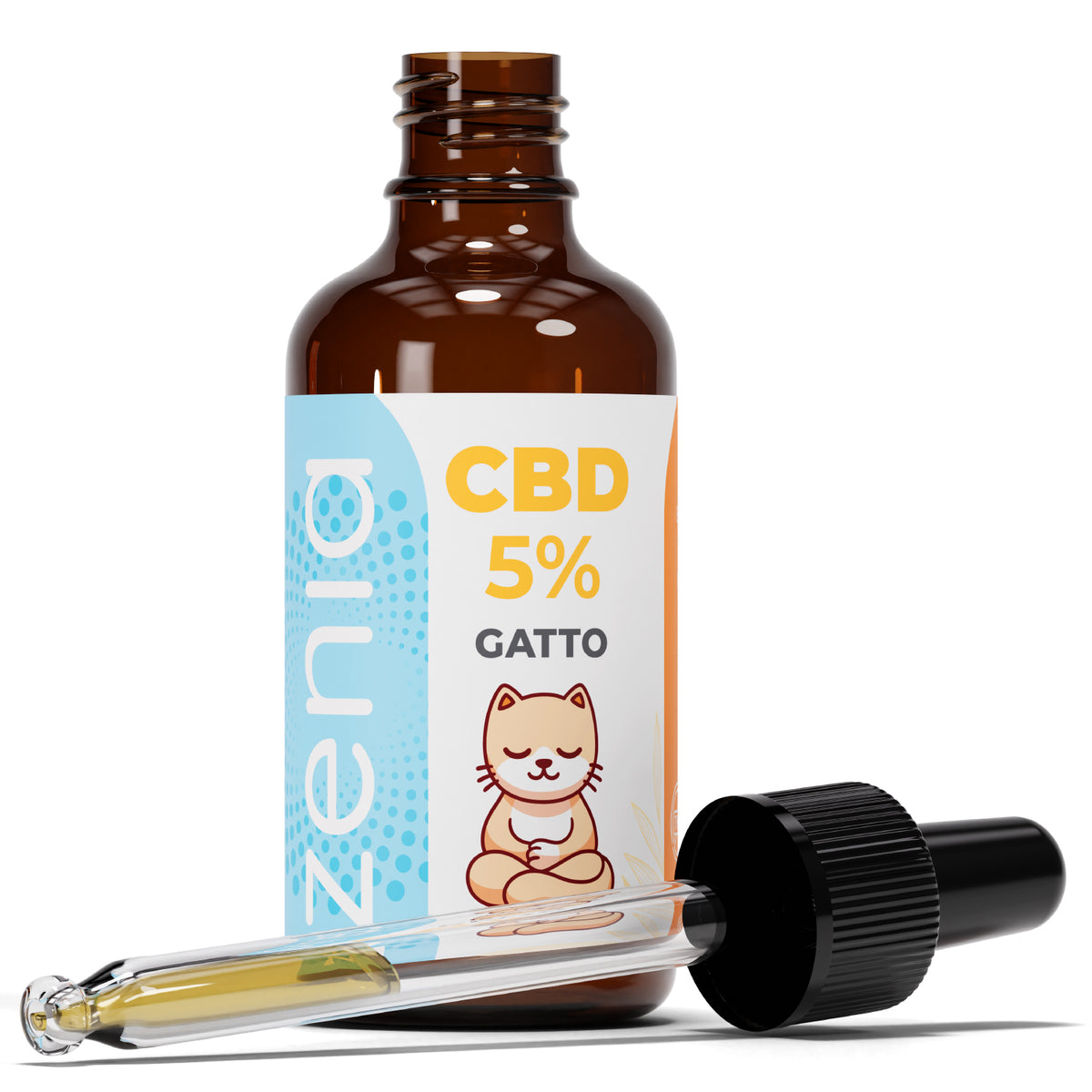 Zenia Olio CBD 5% Gatto 50ml