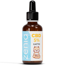 Zenia Olio CBD 5% Gatto 50ml bottiglia