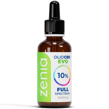 Zenia Olio CBD Evo full-spectrum 10% 50ml bott