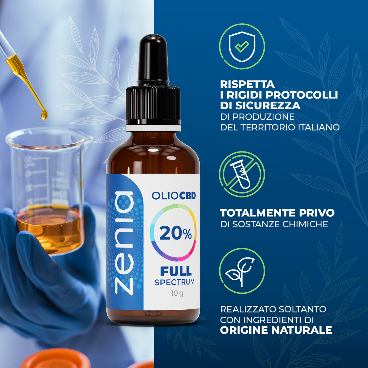 Olio CBD full-spectrum 20% secondaria