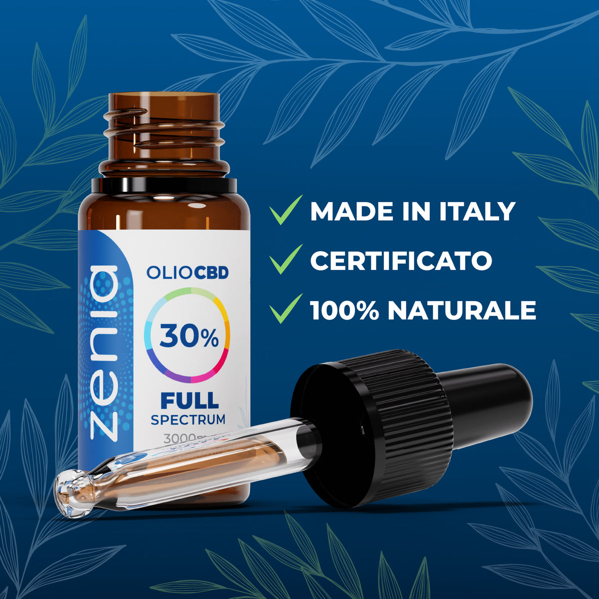 Olio CBD full-spectrum 30% secondaria
