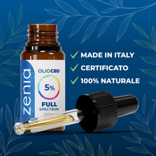 Olio CBD full-spectrum 5% secondaria