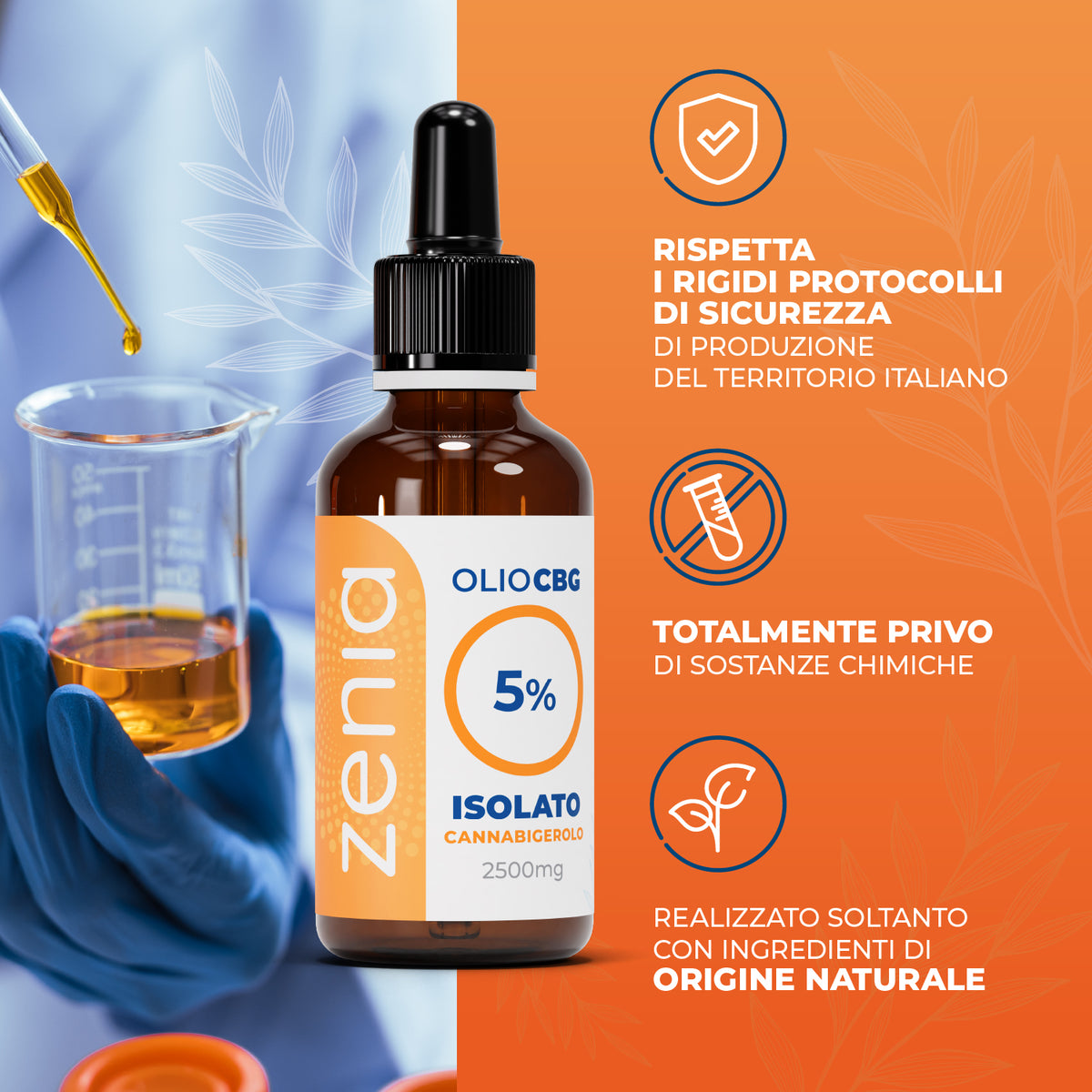 Zenia Olio CBG 5%
