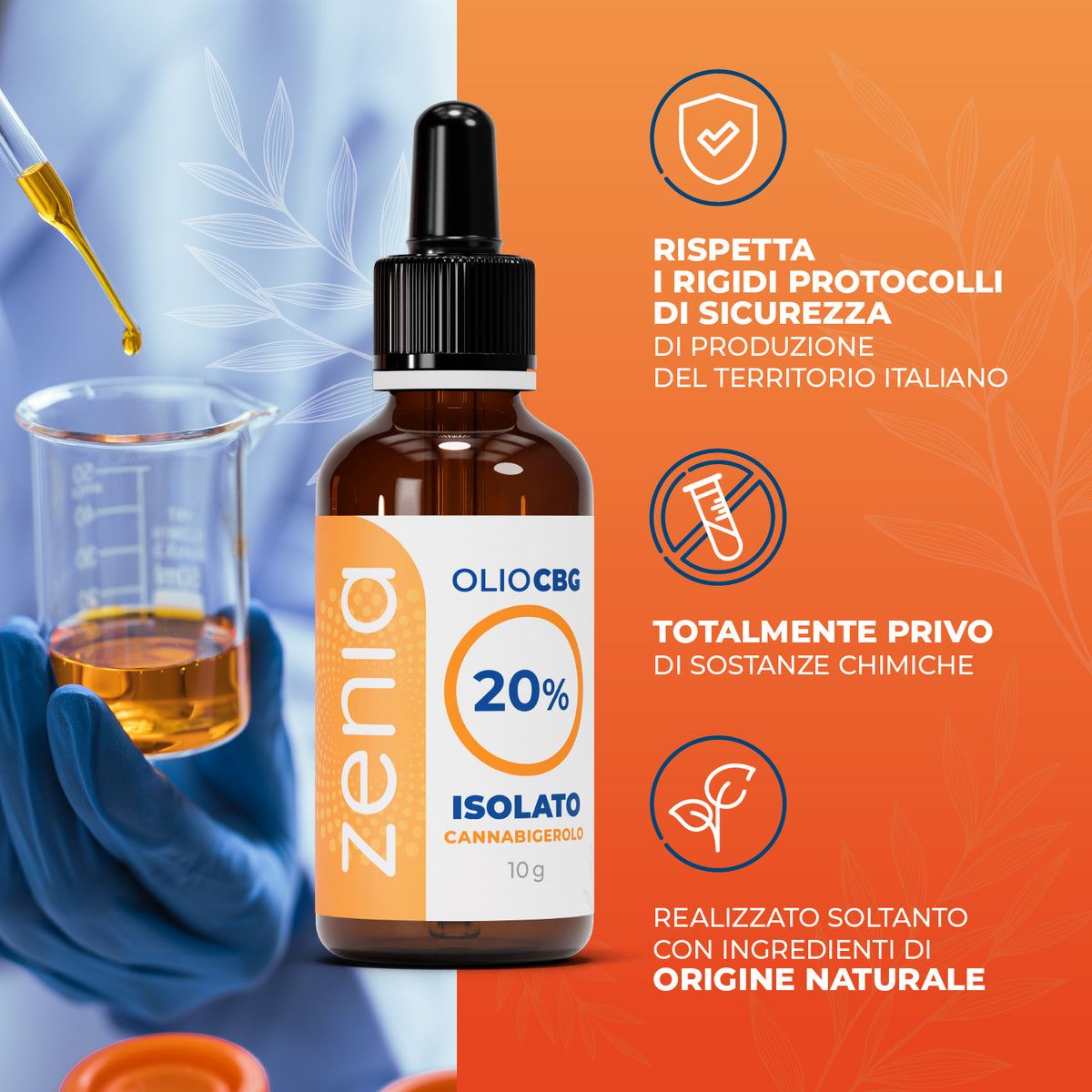 Zenia Olio CBG 20%
