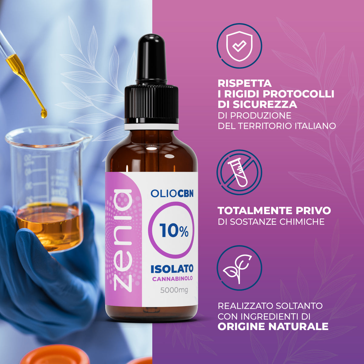 Zenia Olio CBN 10%