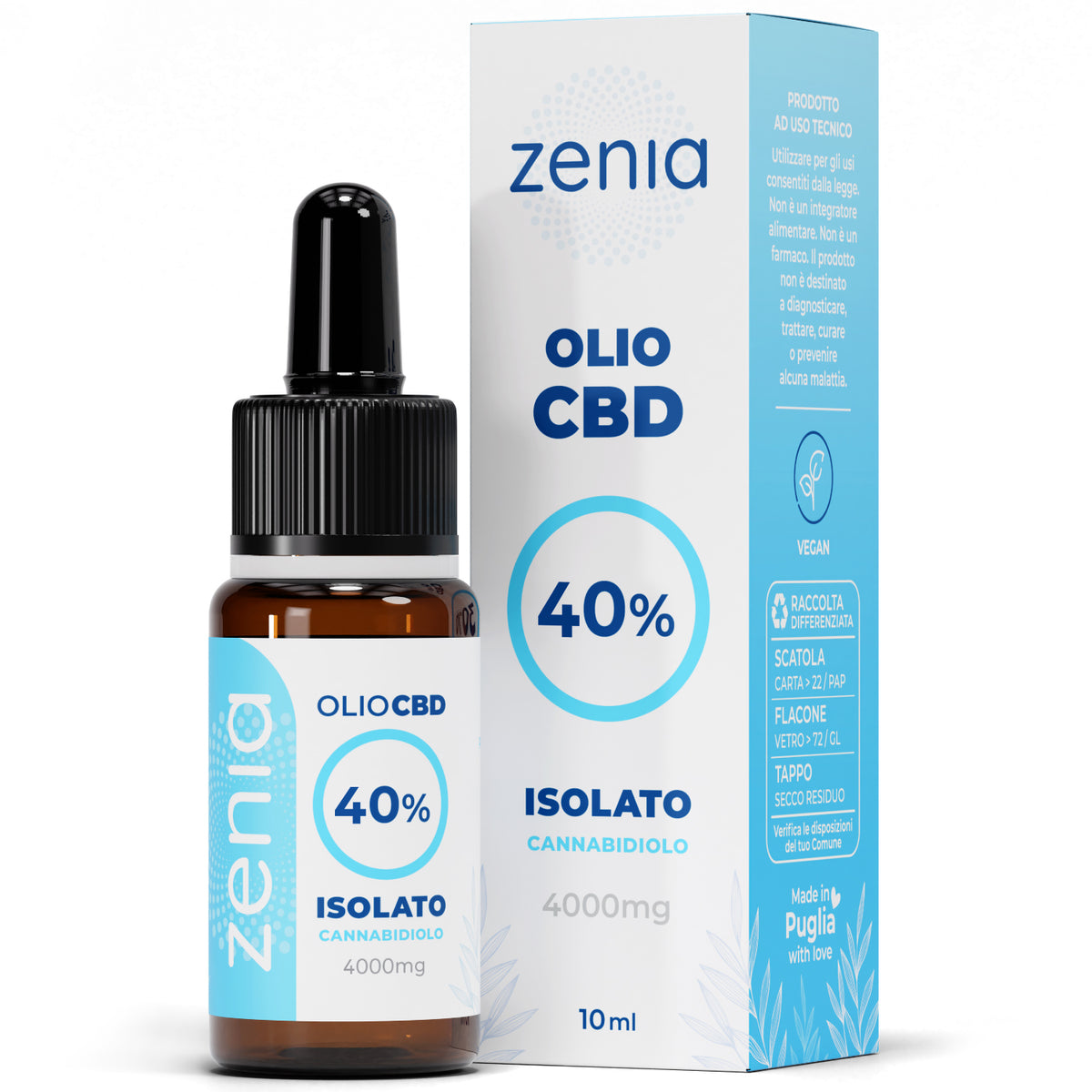 Zenia Olio CBD 40% 10ml