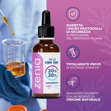 Olio CBN 20% + 20% sec