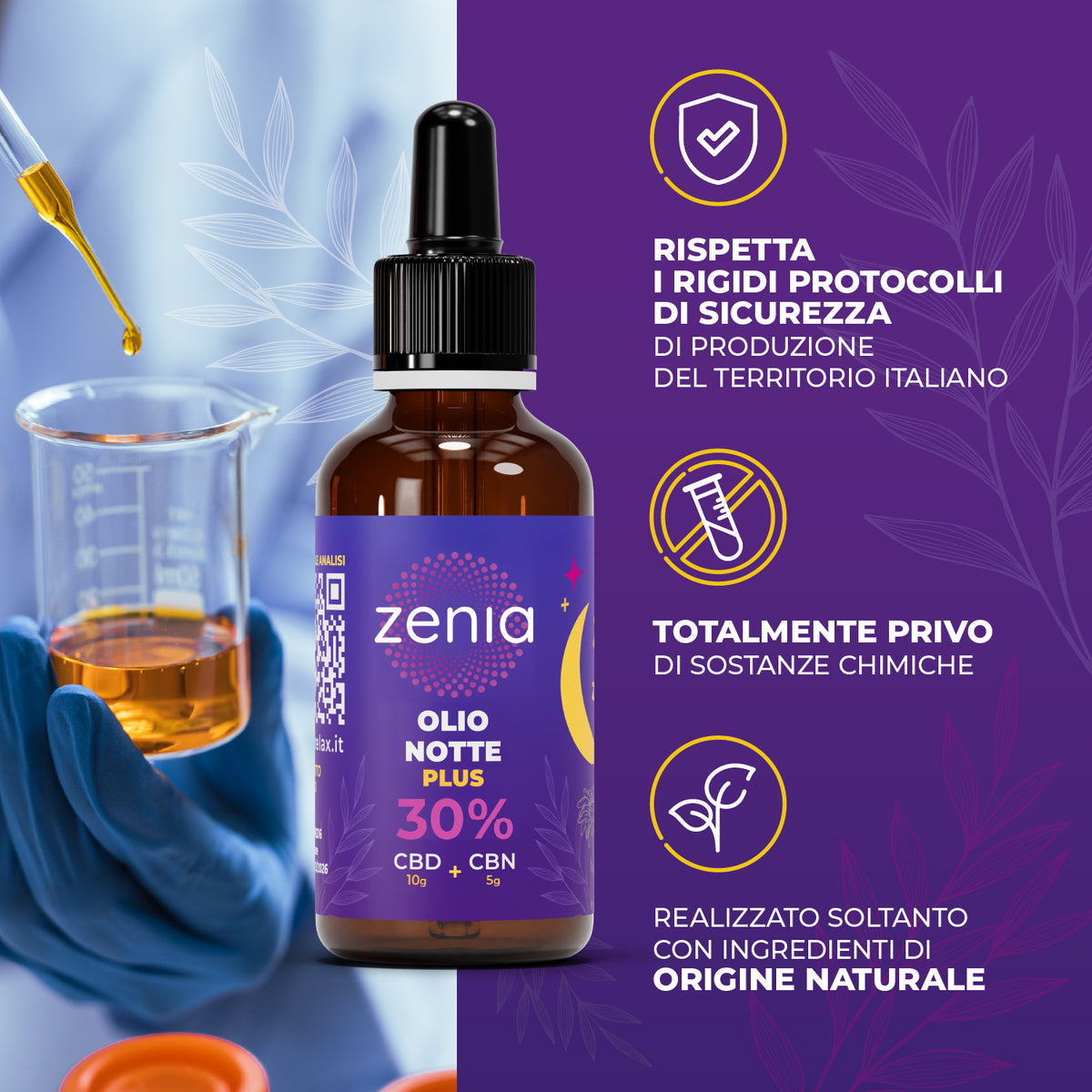 Zenia Olio Notte 30% second