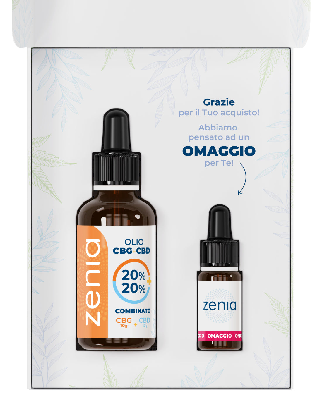 Olio CBG 20% + 20% 50ml omaggio