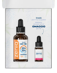 Olio CBG 20% + 20% 50ml omaggio