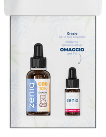 Zenia Olio CBD 10% Cane XL 30ml omaggio
