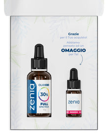 Zenia Olio CBD full-spectrum 30% 30ml omaggio