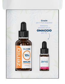 Zenia Olio CBG 10% 50ml omaggio