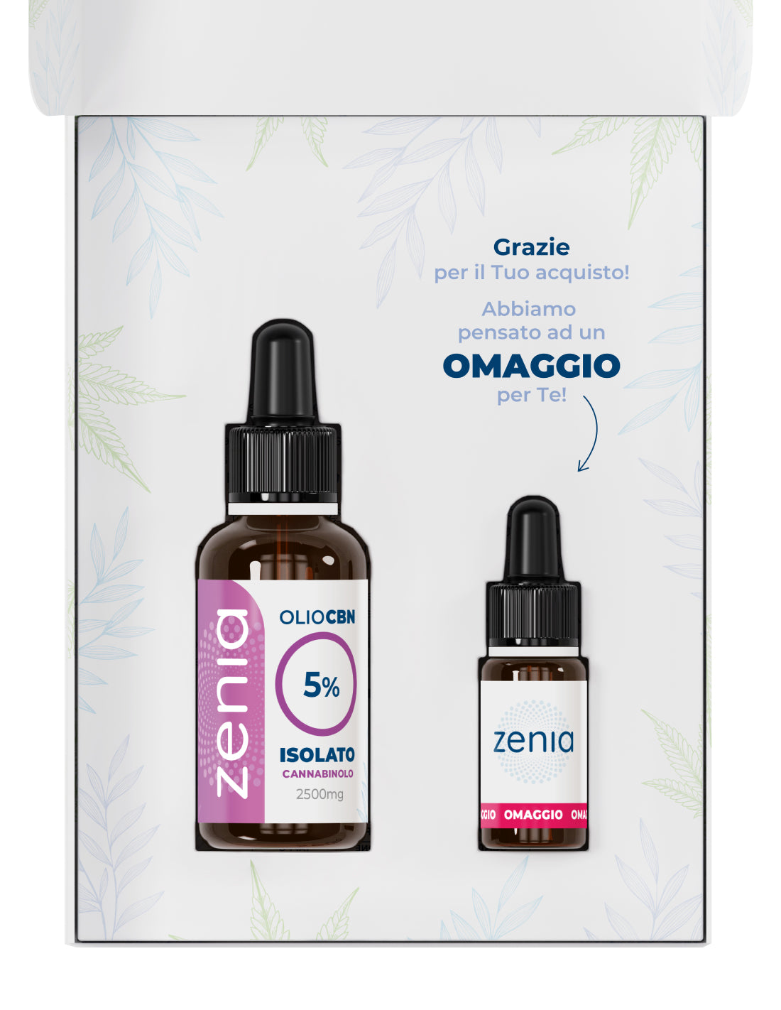 Zenia Olio CBN 5% 30ml omaggio